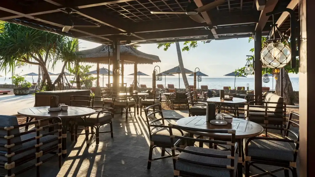 The seating area of Fisherman's Club