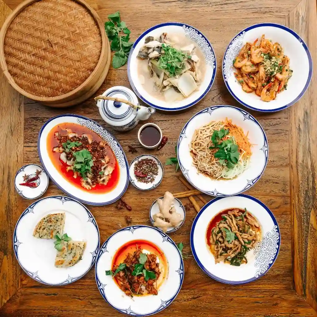 A selection of gourmet dishes