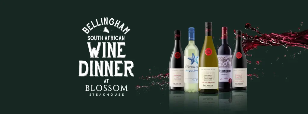 Bellingham South African Wine Dinner at Blossom Steakhouse Sanur