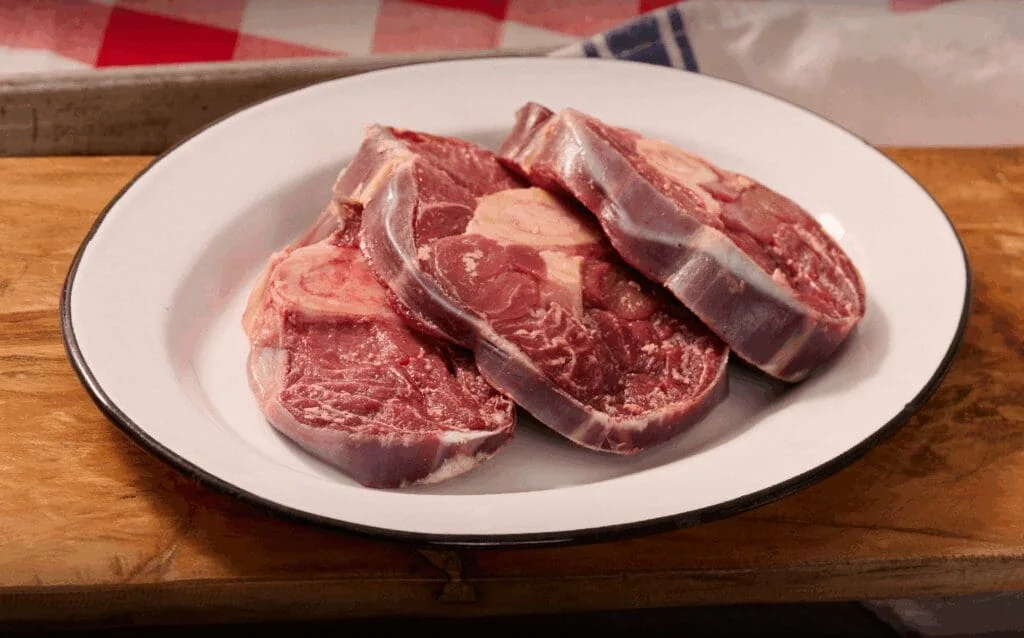 Steaks on a plate