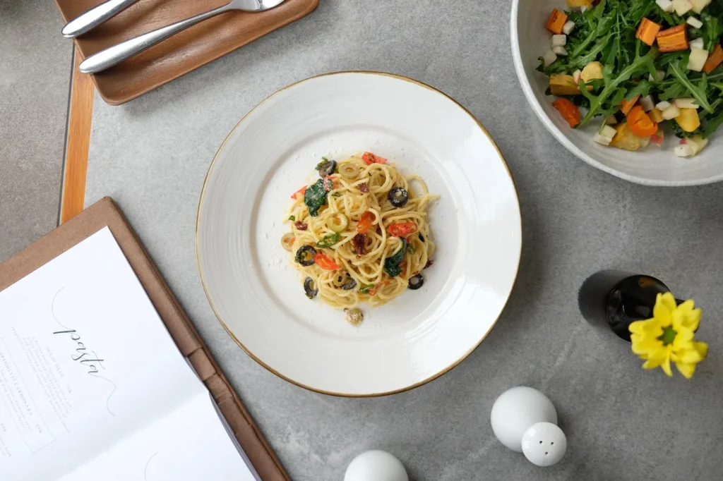 A pasta from Mozza Sanur