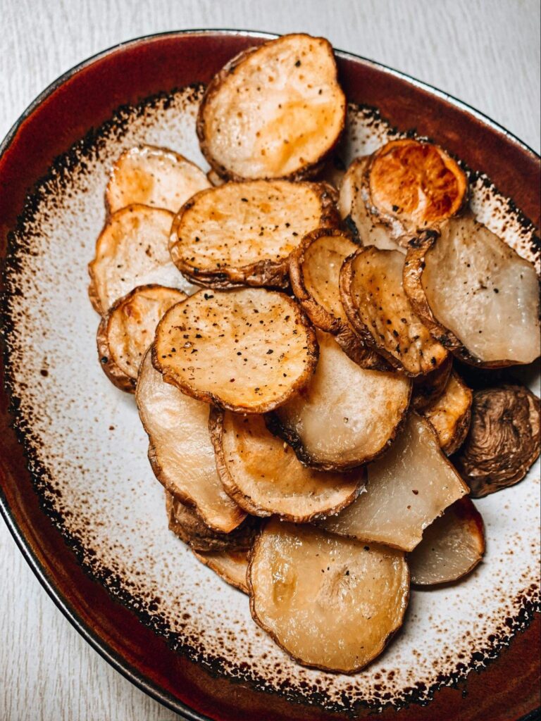 A dish of potato gratin